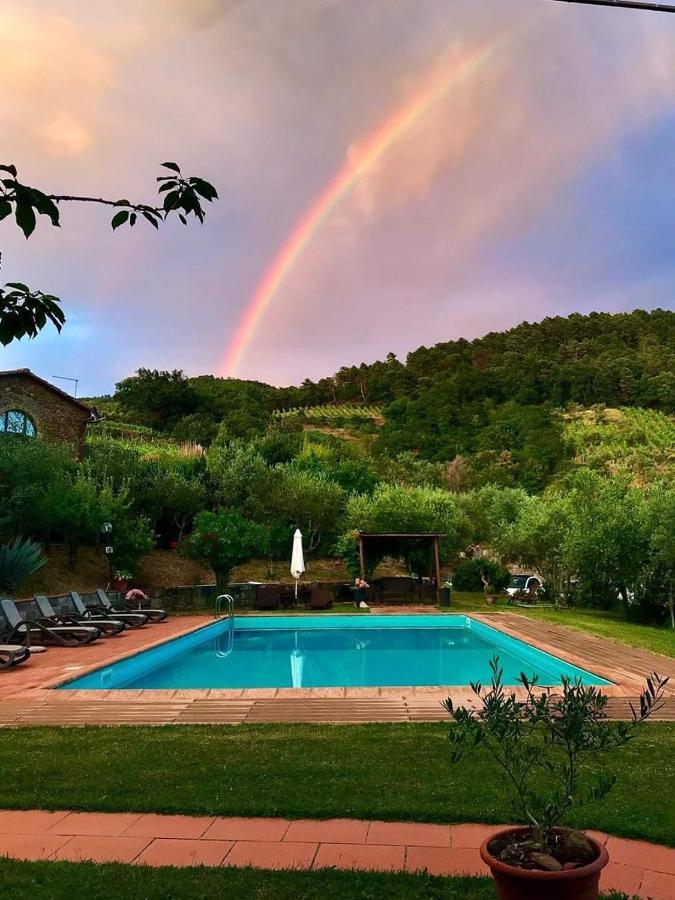 グレーヴェ・イン・キアンティ Agriturismo Poggio All'Olmoヴィラ エクステリア 写真
