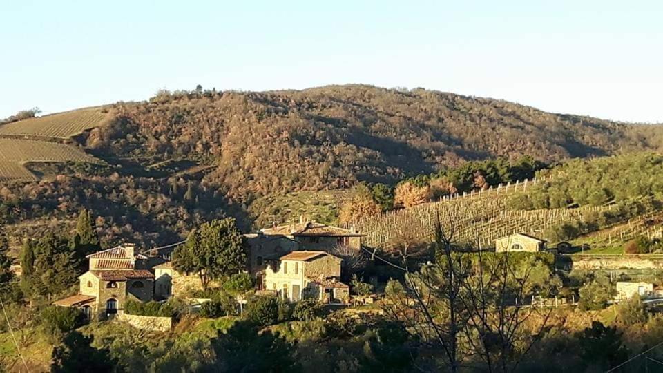 グレーヴェ・イン・キアンティ Agriturismo Poggio All'Olmoヴィラ エクステリア 写真