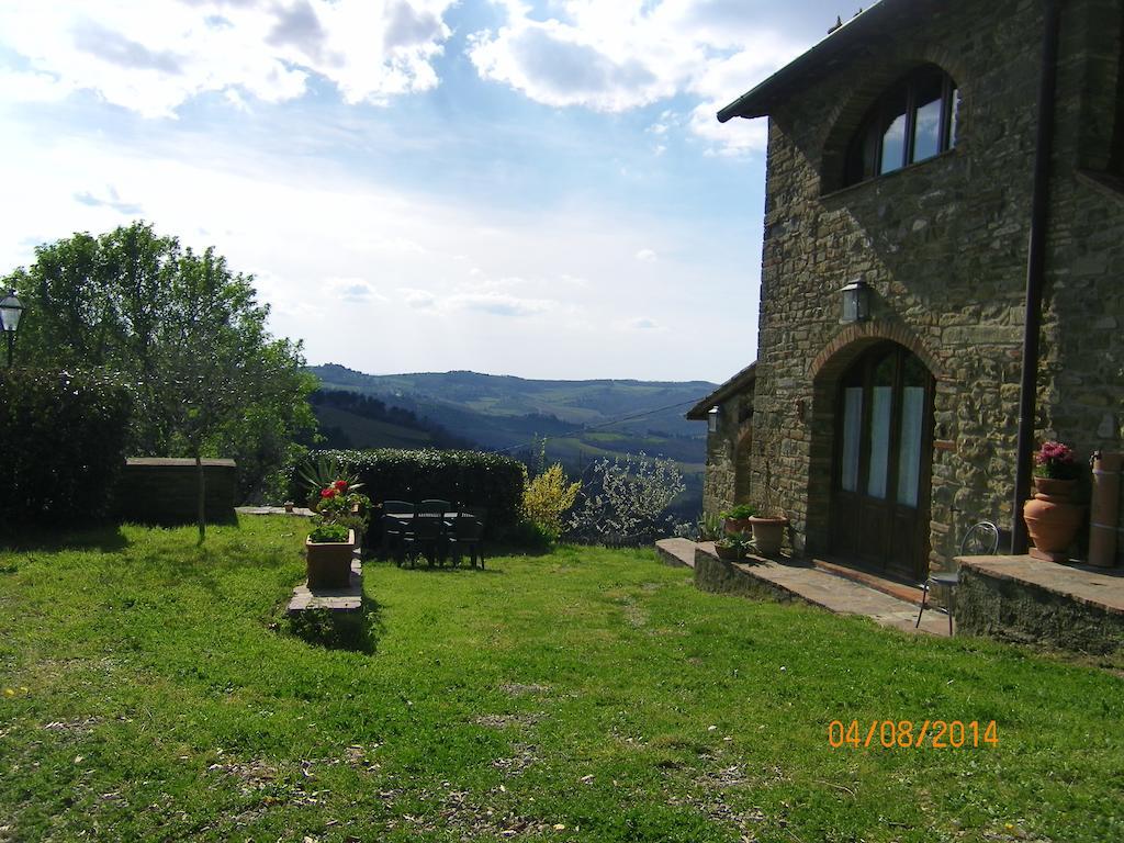 グレーヴェ・イン・キアンティ Agriturismo Poggio All'Olmoヴィラ エクステリア 写真