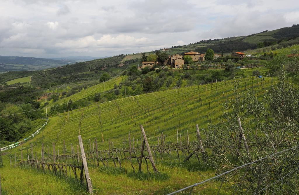グレーヴェ・イン・キアンティ Agriturismo Poggio All'Olmoヴィラ エクステリア 写真
